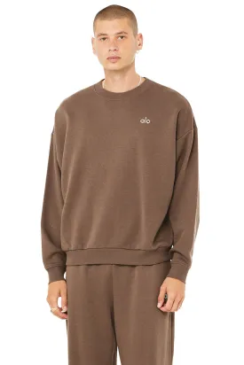 Accolade Crew Neck Pullover - Hot Cocoa