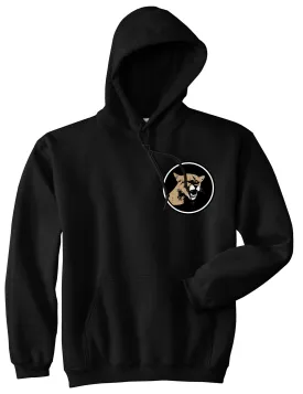 Angry Cougar Chest Mens Pullover Hoodie