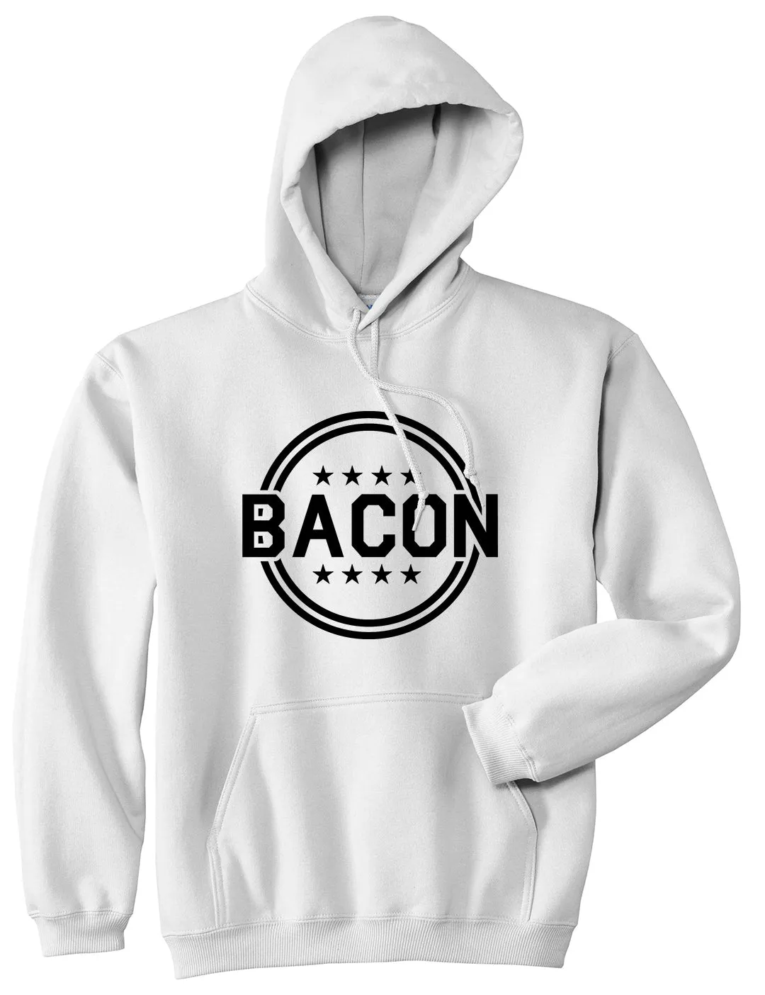 Bacon Stars Mens Pullover Hoodie