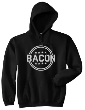 Bacon Stars Mens Pullover Hoodie