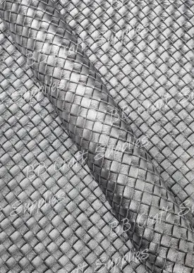 Basket weave Silver