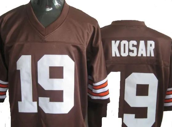 Bernie Kosar Cleveland Browns Throwback Football Jersey