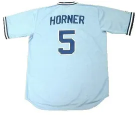 Bob Horner 1982 Braves Throwback Jersey