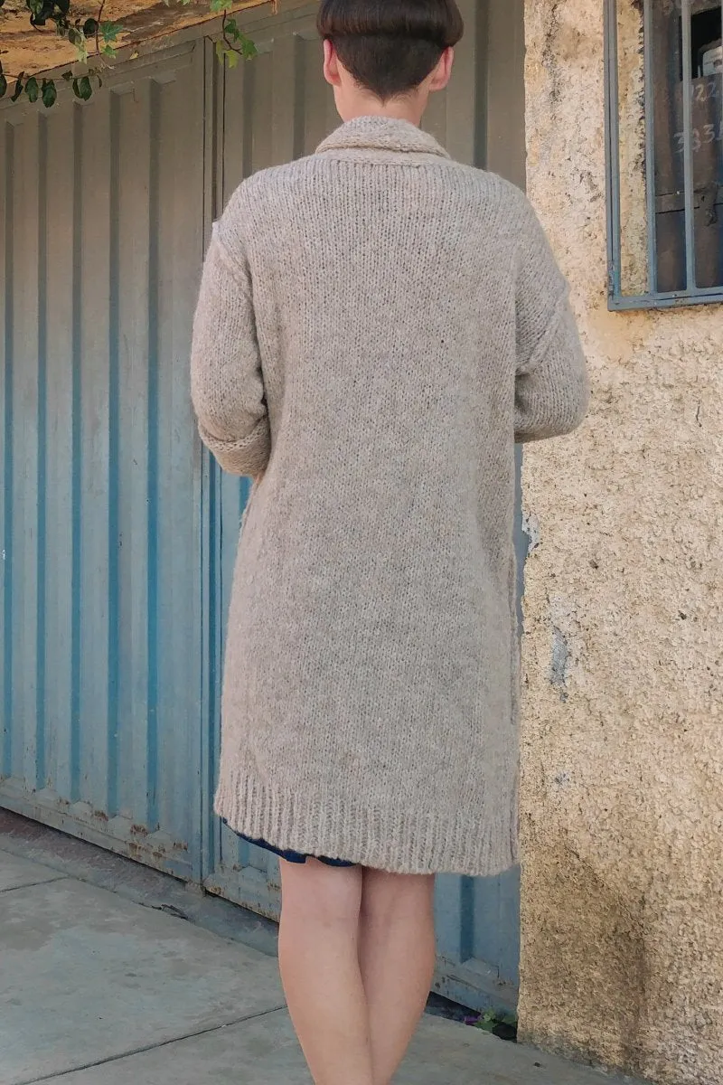 Catalina - superfine alpaca long cardigan sweater