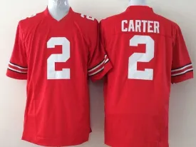 Chris Carter Ohio State Buckeyes College Football Throwback Jersey