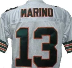 Dan Marino Miami Dolphins Throwback Football Jersey