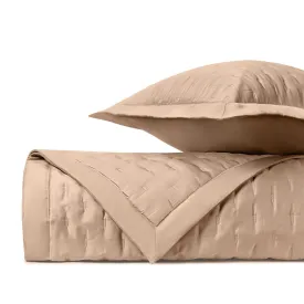 Fil Coupe Quilted Blush by Home Treasures