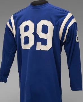 Gino Marchetti Baltimore Colts Long Sleeve Vintage Style Throwback Football Jersey