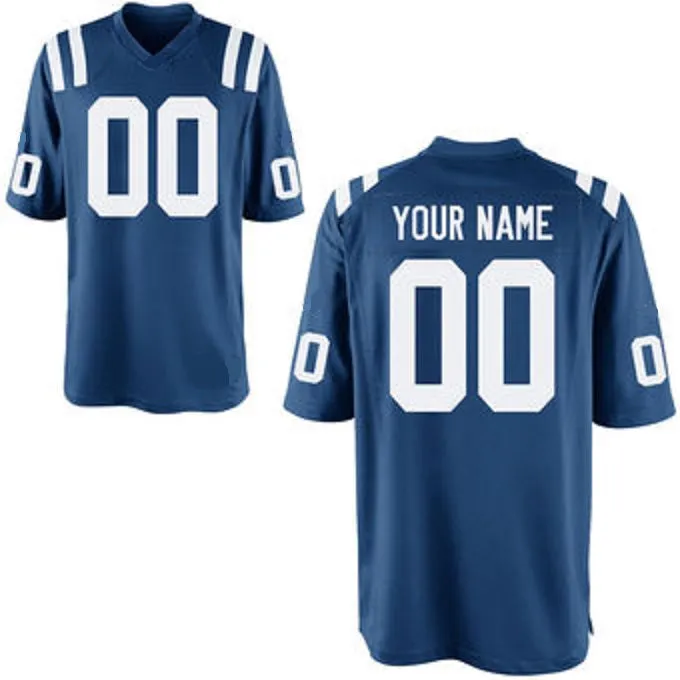 Indianapolis / Baltimore Colts Customizable Pro Style Football Jersey