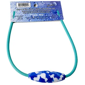 Innovative Scuba Concepts Neckz with Floater-Blue Camo with Turquoise Cord