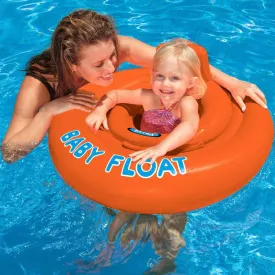 INTX Orange Baby Water Wing Children's Swimming Ring Suitable for 0-2 Years Old