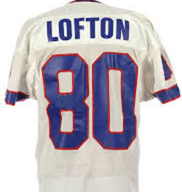 James Lofton Buffalo Bills Throwback Football Jersey