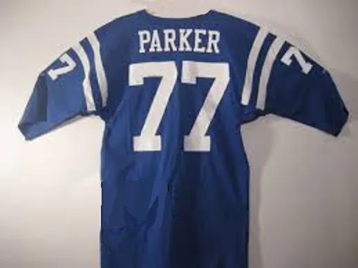 Jim Parker Baltimore Colts Throwback Football Jersey