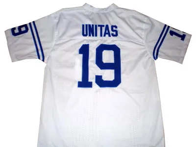 Johnny Unitas Baltimore Colts Throwback Football Jersey