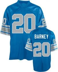 Lem Barney Detroit Lions Throwback Football Jersey