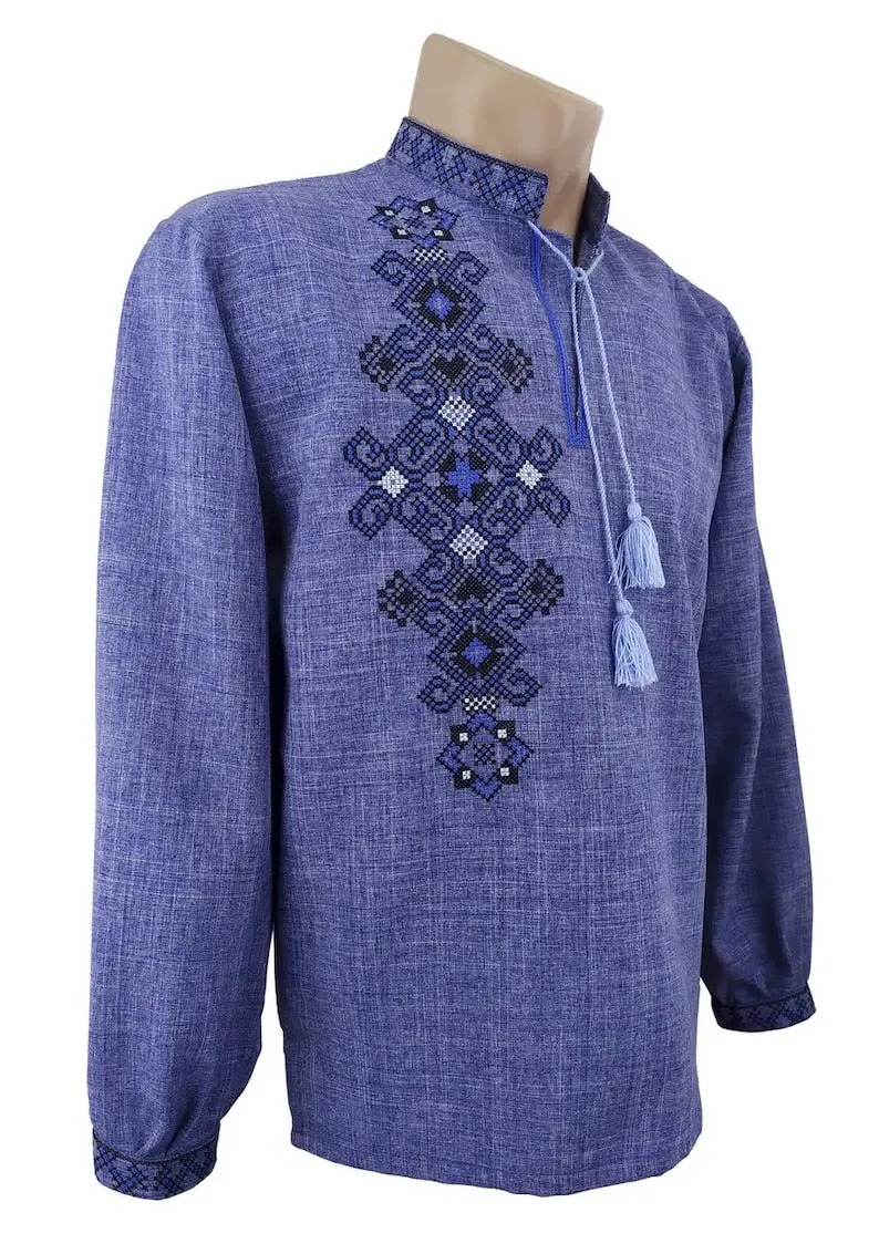 Men's embroidery shirt