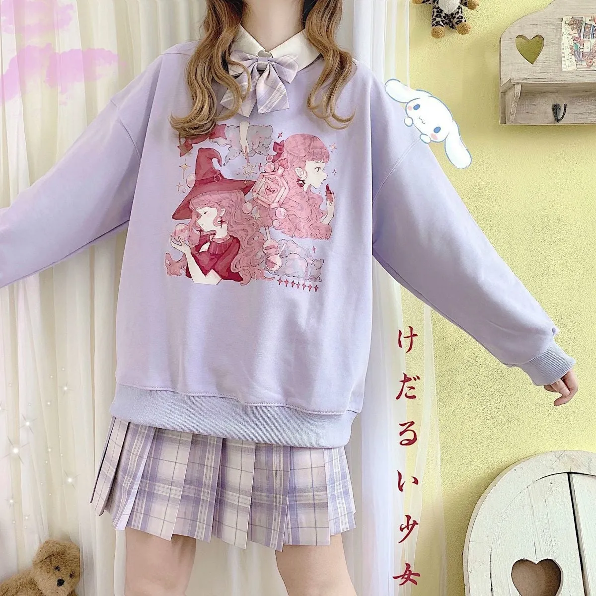 Pastel Witch Crewneck