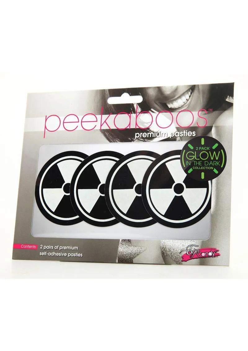 Peekaboo Glow In The Dark Hazmat Pasties