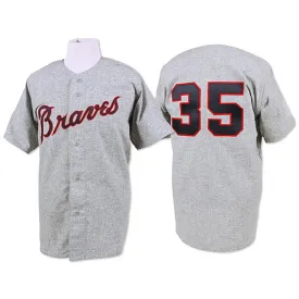 Phil Niekro 1969 Atlanta Braves Home Jersey