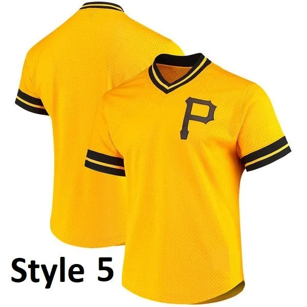 Pittsburgh Pirates Customizable Pro Style Baseball Jersey - 5 Styles Available