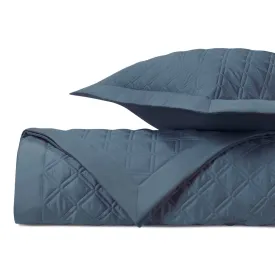 Renaissance Quilted Slate Blue by Home Treasures