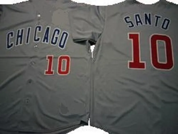 Ron Santo Chicago Cubs Road Jersey