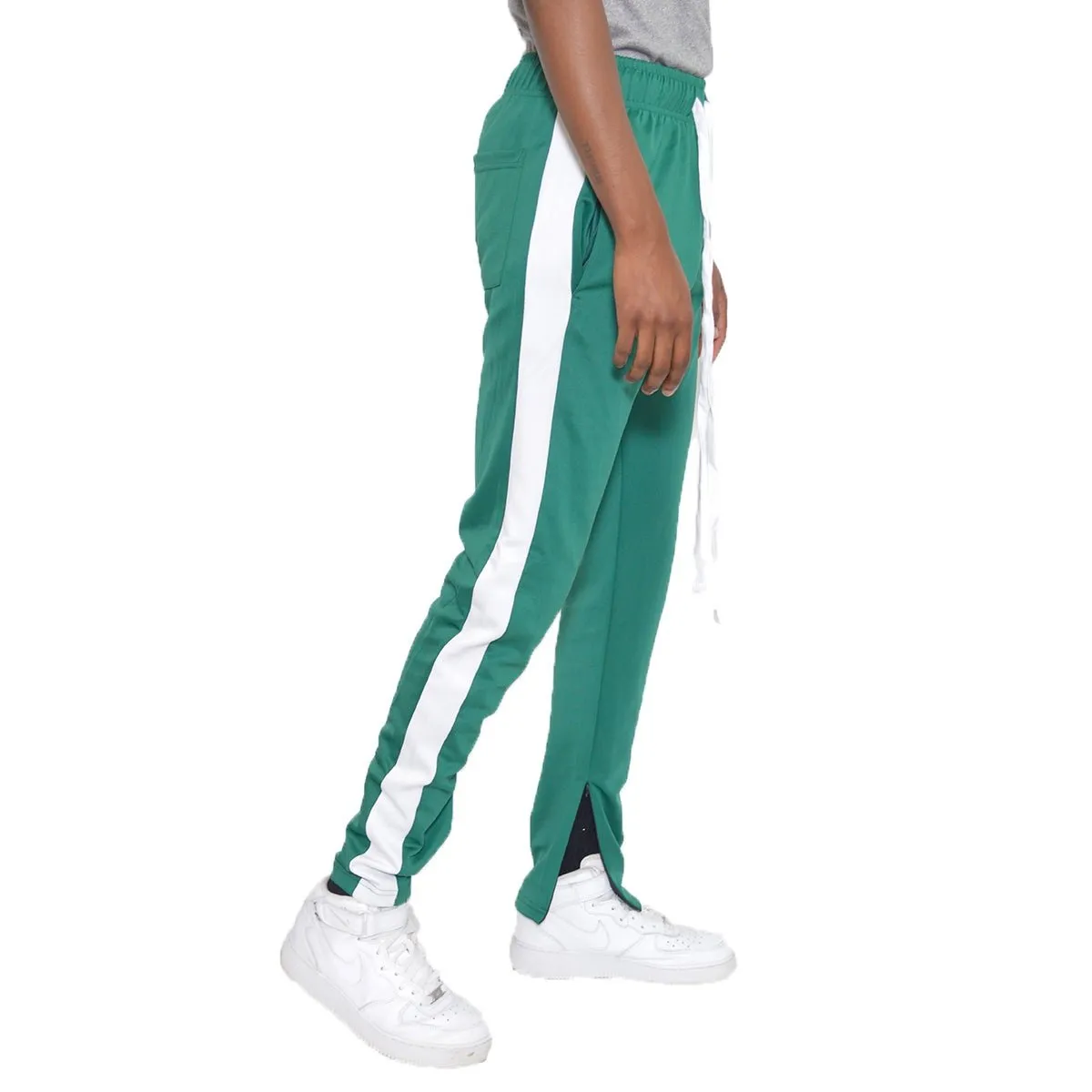 Teal Slim Fit Track Pants