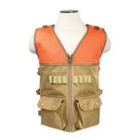 Vism Orange and Tan Hunting Vest